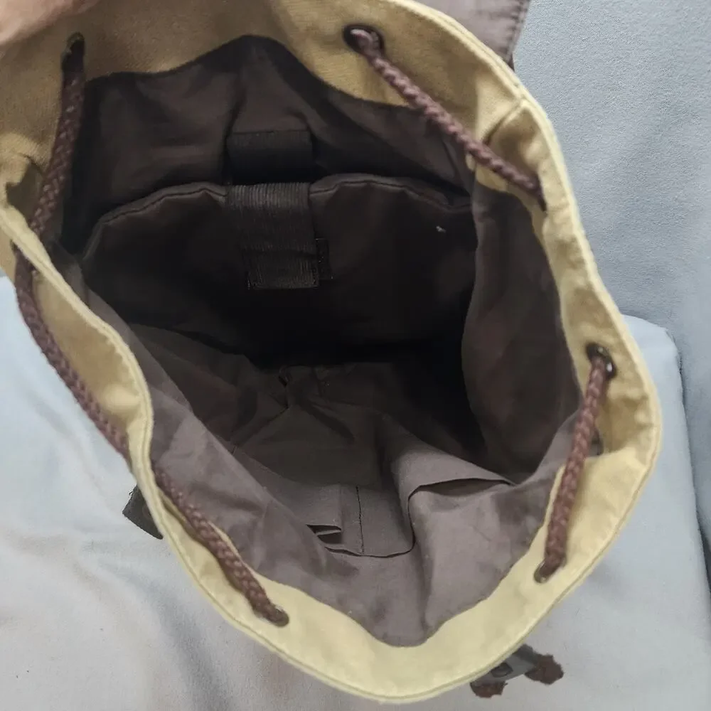 Naruto Uzumaki Brown Laptop‎ Canvas Backpack Bookbag